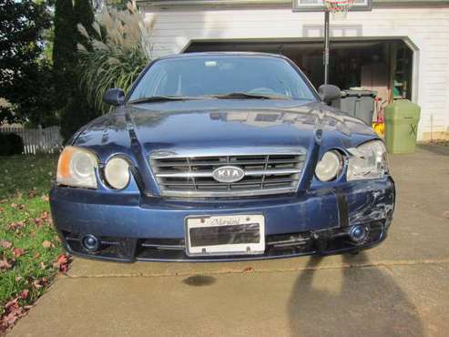 2004 Kia Optima Runs/Damaged - cars & trucks - by owner - vehicle... for sale in Abingdon, MD