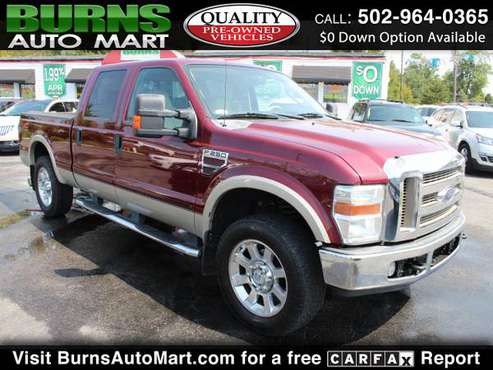 2 OWNER 6.4L Diesel* 2008 Ford F-250 SD Lariat Crew Cab 4WD for sale in Louisville, KY