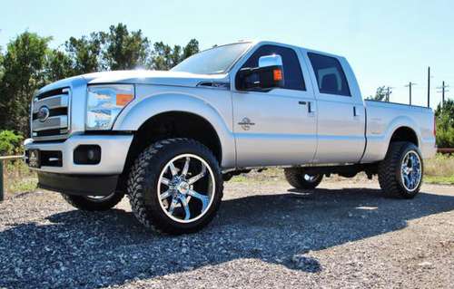 LOADED!LIFT! 2015 FORD F250 PLATINUM 4X4 6.7L POWERSTROKE TURBO DIESEL for sale in Liberty Hill, OK