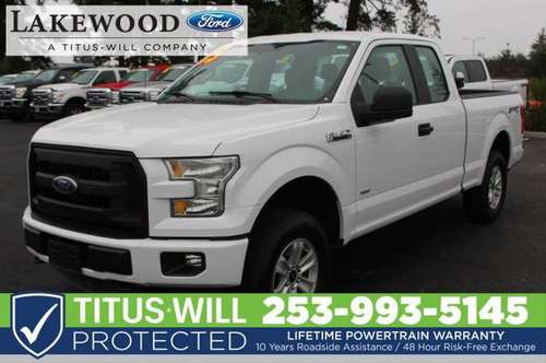 Lifetime Warranty 2015 Ford F-150 4WD SuperCab 145 XL Extended Cab... for sale in Lakewood, WA
