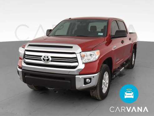 2017 Toyota Tundra CrewMax SR5 Pickup 4D 5 1/2 ft pickup Red -... for sale in Savannah, GA