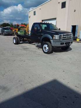 2006 Ford F550 XLT 4X4 Diesel Cab & Chassis - cars & trucks - by... for sale in Cape Coral, FL