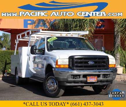 2001 Ford F-450 F450 XL Contractor Utility Bed Diesel Truck #26749 -... for sale in Fontana, CA