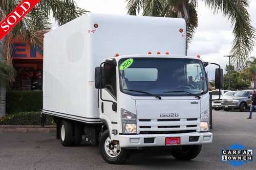 2015 Isuzu NPR Diesel HD RWD Dually Delivery Box Truck #21030--R1 -... for sale in Fontana, CA