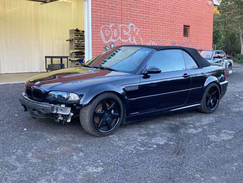 2003 BMW E46 M3 Convertible - Carbon Black / Black - 6 Speed Manual... for sale in Waterbury, NY