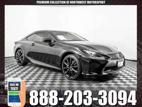 2015 *Lexus RC350* AWD for sale in PUYALLUP, WA