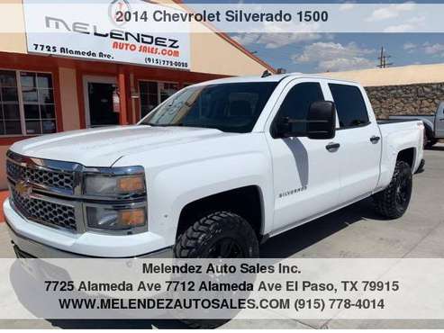 2014 Chevrolet Silverado 1500 4WD Crew Cab 143.5 LT w/1LT for sale in El Paso, TX