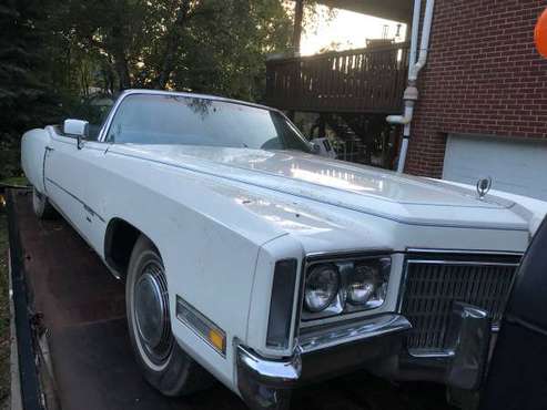 1971 Cadillac eldorado convertible needs restoration for sale in Monroeville, PA