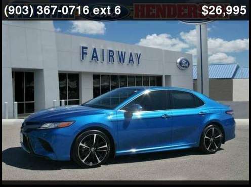 2019 Toyota Camry XSE - cars & trucks - by dealer - vehicle... for sale in Henderson, TX