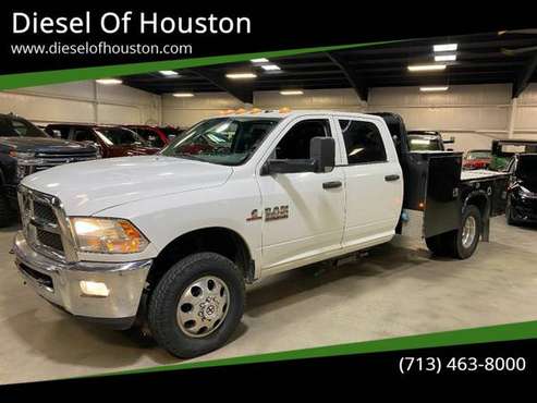 2013 Dodge Ram 3500 Tradesman 4x2 6.7L Cummins Diesel Flatbed - cars... for sale in Houston, AL