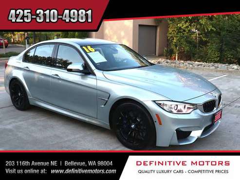 2016 BMW M3 Manual Executive DAP Plus * AVAILABLE IN STOCK! * SALE! * for sale in Bellevue, WA