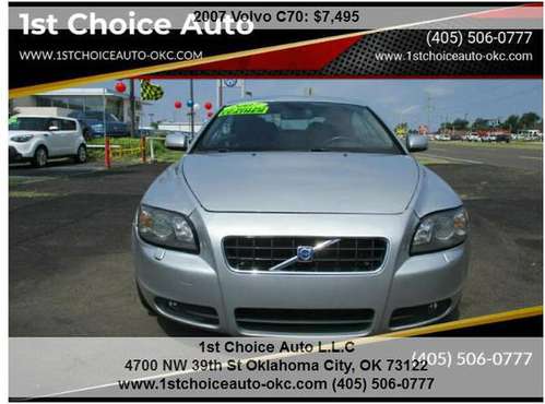 2007 Volvo C70 T5 2dr Convertible 76,613 miles 1st Choice Auto -... for sale in Oklahoma City, OK