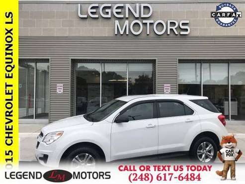 2015 Chevrolet Chevy Equinox LS for sale in Waterford, MI