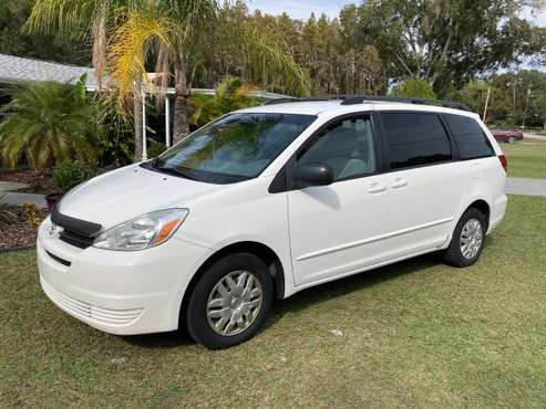 2004 Toyota Sienna LE 68k miles - cars & trucks - by owner - vehicle... for sale in Lutz, FL