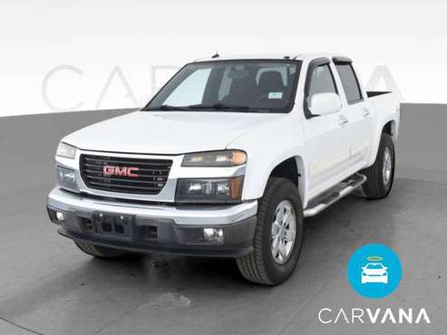 2010 GMC Canyon Crew Cab SLE Pickup 4D 5 ft pickup White - FINANCE -... for sale in Montebello, CA