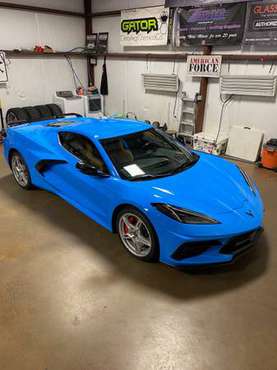 2020 Rapid Blue Corvette - cars & trucks - by owner - vehicle... for sale in Judson, TX