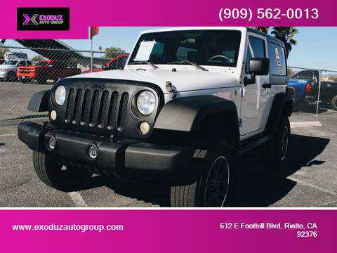2008 JEEP WRANGLER - cars & trucks - by dealer - vehicle automotive... for sale in Rialto, CA