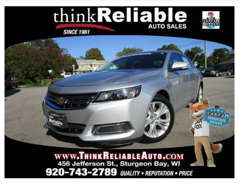 2014 CHEVROLET IMPALA LT ALL NEW TIRES 1-OWNER LOCAL TRADE 46K MILES for sale in STURGEON BAY, WI