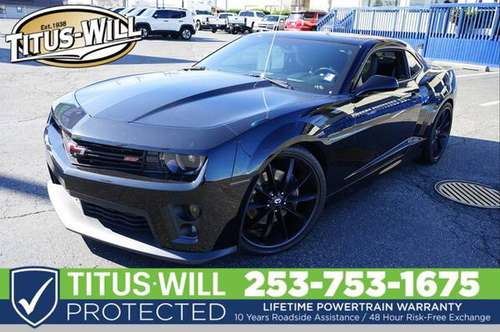 ✅✅ 2012 Chevrolet Camaro 2SS Coupe for sale in Tacoma, WA