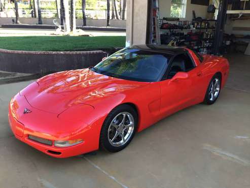 2000 Chevy Corvette low miles for sale in Fallbrook, CA