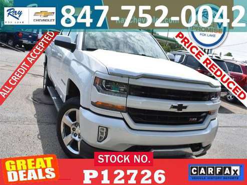 ✔️2016 Chevrolet Silverado 1500 LT 4WD Bad Credit Ok EMPLOYEE PRICES... for sale in Fox_Lake, IL