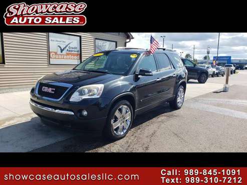 ALL WHEEL DRIVE!! 2010 GMC Acadia AWD 4dr SLT2 for sale in Chesaning, MI