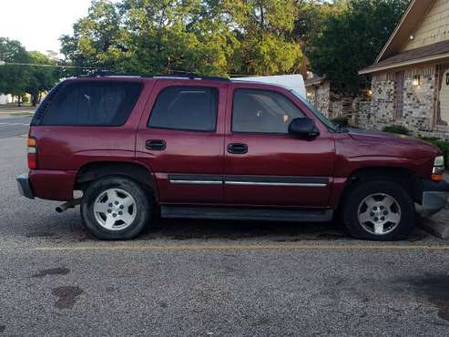 2004 Maroon Chevy Tahoe for sale in Waco, TX