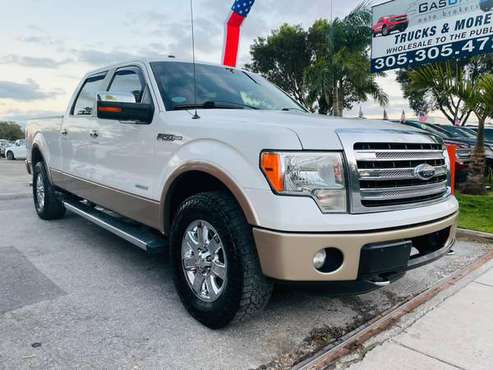 2013 F-150 Lariat 4x4 FINANCING AVAILABLE - cars & trucks - by... for sale in Miami, FL