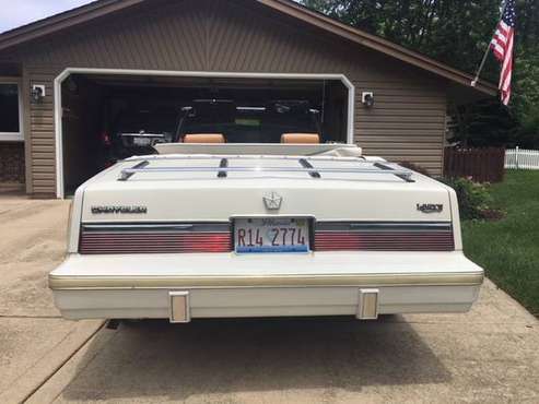 1983 Chrysler LeBaron Mark Cross Edition Convertible for sale in Schaumburg, IL