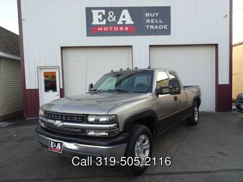 1999 Chevrolet Silverado 1500 Ext Cab 4WD LS - cars & trucks - by... for sale in Waterloo, IA