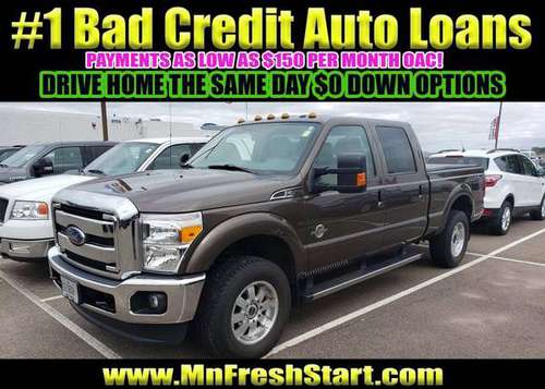💯 2016 FORD F-250 💯 BAD CREDIT NO CREDIT OK 0-$500 DOWN oac! for sale in Minneapolis, MN