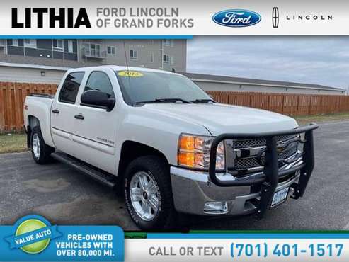 2013 Chevrolet Silverado 1500 4WD Crew Cab 143.5 LT - cars & trucks... for sale in Grand Forks, ND