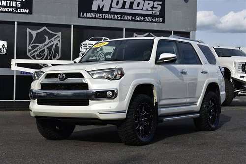 2015 TOYOTA 4RUNNER LIMITED LIFTED ONE OWNER - cars & trucks - by... for sale in Gresham, OR