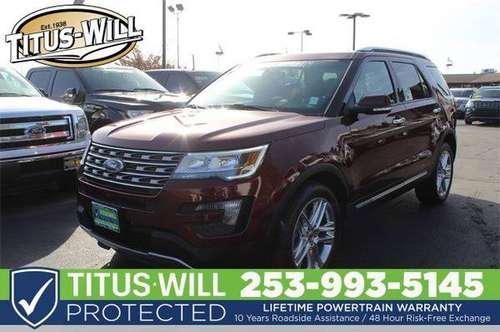 2016 Ford Explorer 4WD 4dr Limited Sport Utility 🆓Lifetime Powertr for sale in Tacoma, WA
