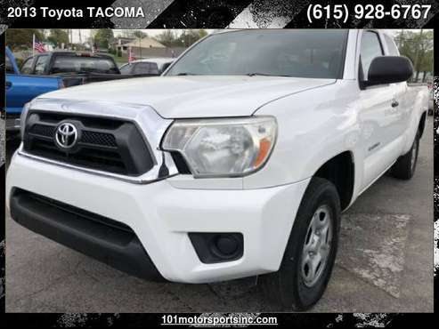 2013 TOYOTA TACOMA ACCESS CAB AUTO 2WD 101 MOTORSPORTS - cars & for sale in Nashville, TN
