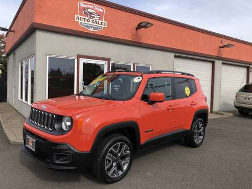 One Owner 2016 Jeep Renegade Latitude 4WD Tech Navi Dual Moonroof XM for sale in Albany, OR