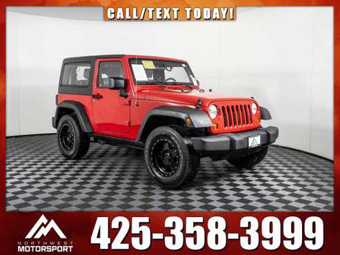 *WE DELIVER* 2009 *Jeep Wrangler* X 4x4 - cars & trucks - by dealer... for sale in Lynnwood, WA