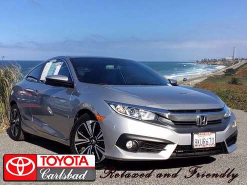 2016 Honda Civic Coupe Ex-l - cars & trucks - by dealer - vehicle... for sale in Carlsbad, CA