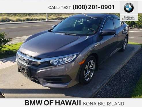 2018 Honda Civic LX - cars & trucks - by dealer - vehicle automotive... for sale in Kailua-Kona, HI