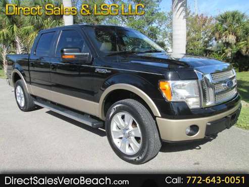2011 Ford F-150 Lariat SuperCrew 5.5-ft. Bed 4WD for sale in Vero Beach, FL