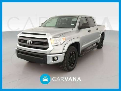 2015 Toyota Tundra CrewMax SR5 Pickup 4D 5 1/2 ft pickup Silver for sale in Lewisville, TX