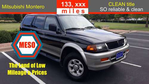 Mitsubishi Montero ... 133, xxx miles ... CLEAN title . SO reliable for sale in Hurst, TX
