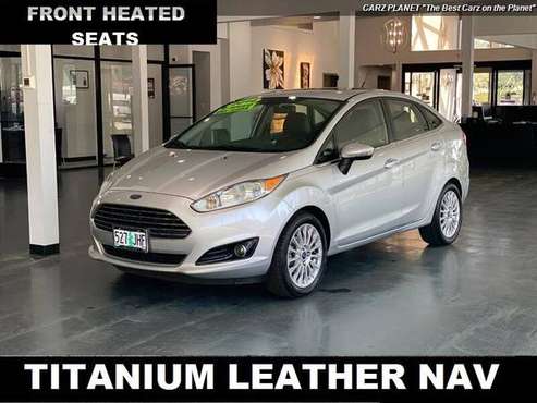 2014 Ford Fiesta Titanium 5-SPD MANUAL LEATHER NAV BACK UP CAMERA... for sale in Gladstone, OR