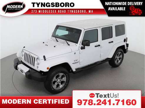 2016 Jeep Wrangler Unlimited Unlimited Sahara - - by for sale in Tyngsboro, MA