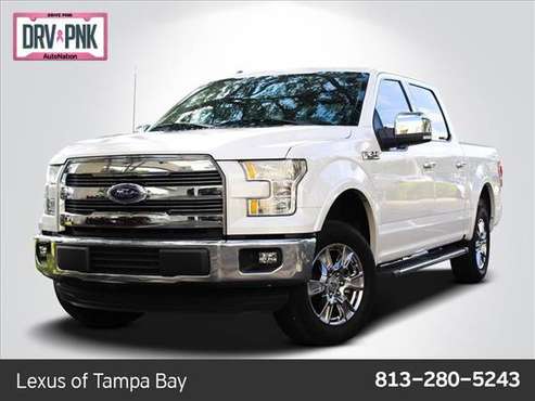 2016 Ford F-150 Lariat SKU:GFA60226 SuperCrew Cab for sale in TAMPA, FL