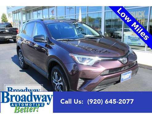 2016 Toyota RAV4 SUV LE - Toyota Purple for sale in Green Bay, WI
