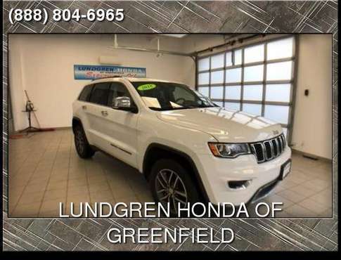 2018 Jeep Grand Cherokee Limited - cars & trucks - by dealer -... for sale in Greenfield, MA