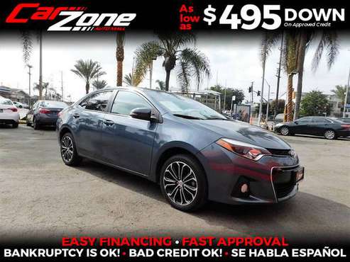 2016 Toyota Corolla S CVT - cars & trucks - by dealer - vehicle... for sale in south gate, CA