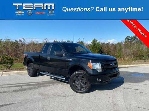 2014 Ford F150 XLT pickup Black - cars & trucks - by dealer -... for sale in Salisbury, NC