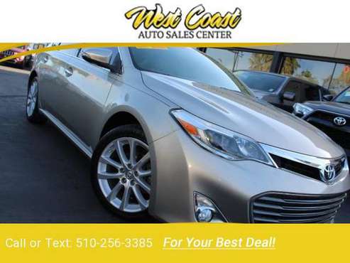 2015 Toyota Avalon Limited - - by dealer - vehicle for sale in Sacramento , CA